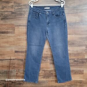 Levi's Jeans 10 S Straight 505 Mid Rise Medium Wash Stretch Denim Western Rodeo